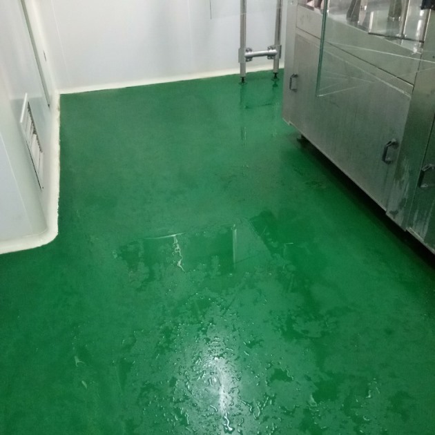 聚氨酯耐酸地坪三年后依然如新